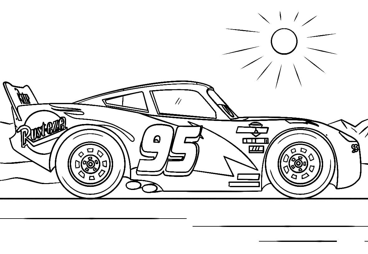 Lightning Mcqueen gratis basis