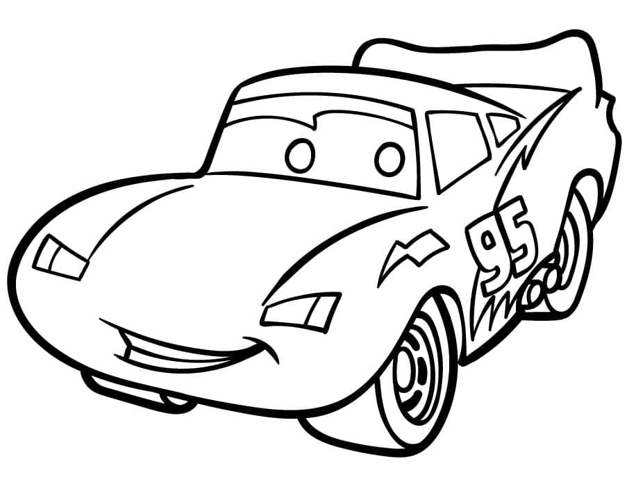 Lightning Mcqueen gratis voor kinderen