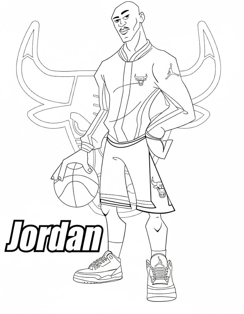 Michael Jordan gratis eenvoudig