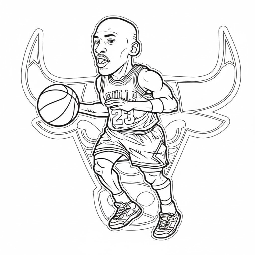Michael Jordan gratis simpel