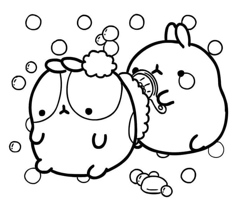 Molang afdrukbaar voor kinderen