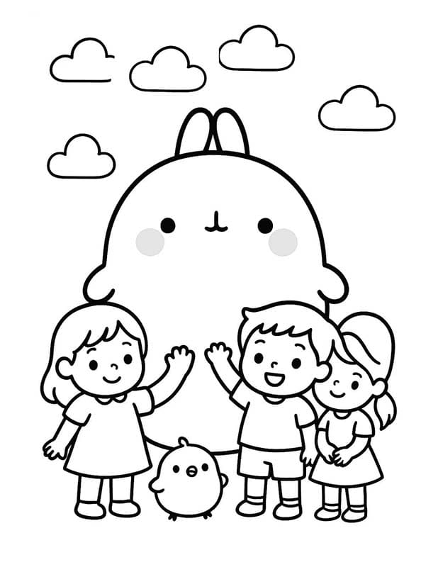 Molang gratis eenvoudig