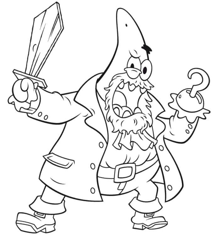 Patrick Ster gratis afdrukbaar basis