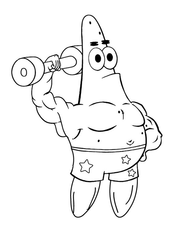 Patrick Ster gratis afdrukbaar simpel