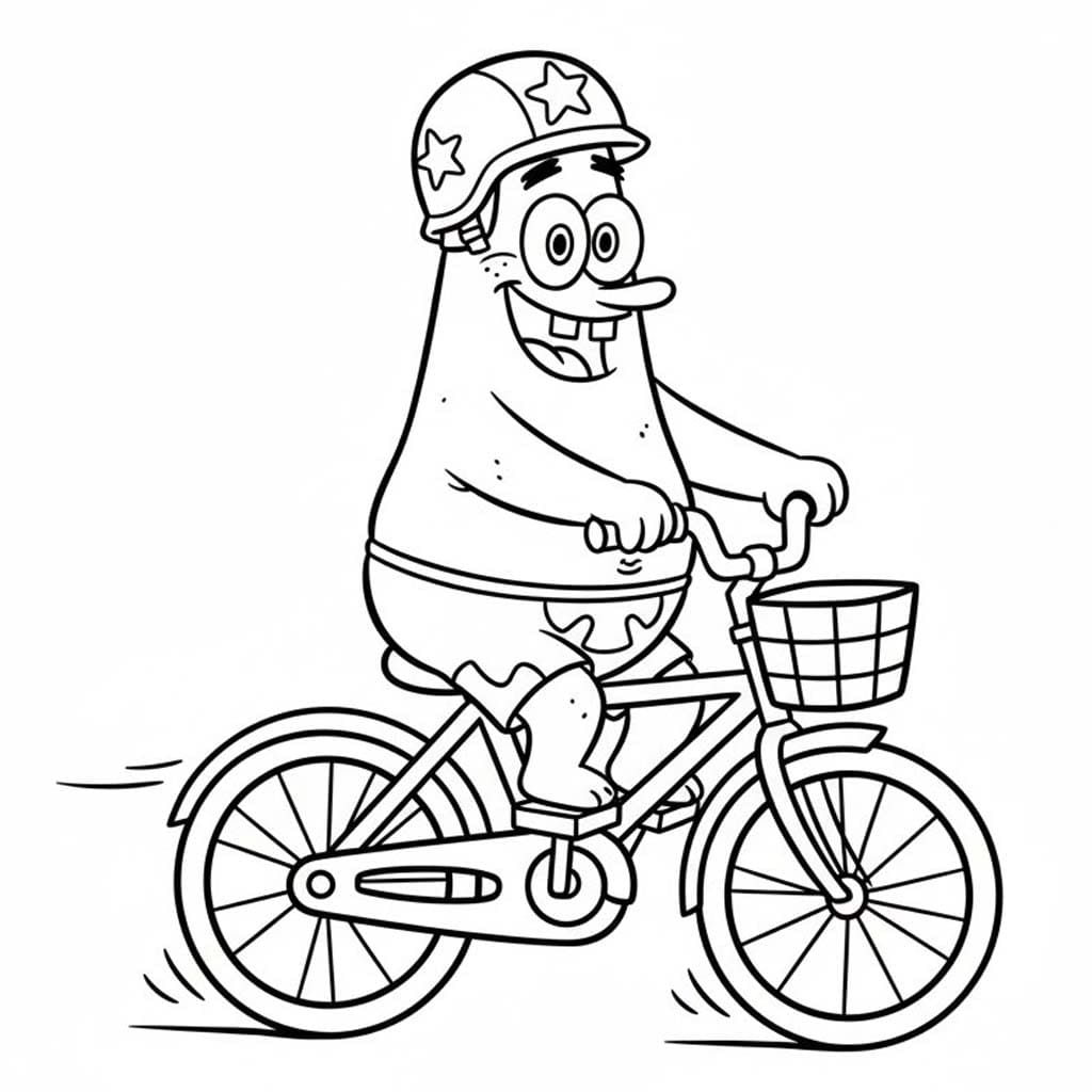 Patrick Ster gratis afdrukbaar voor kinderen