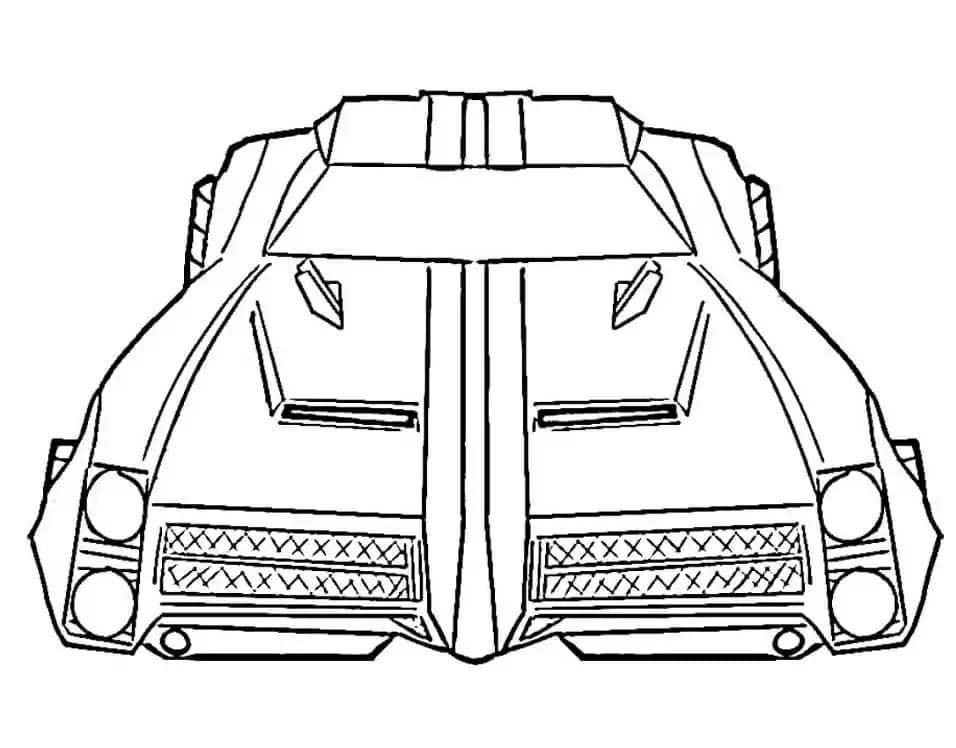 Rocket League afdrukbaar eenvoudig