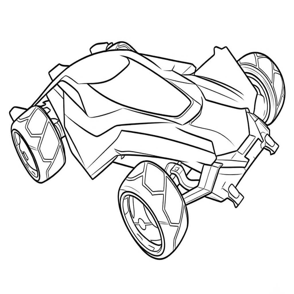Rocket League afdrukbaar