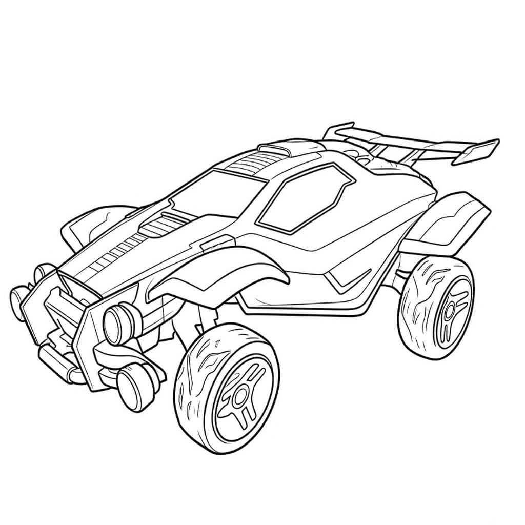 Rocket League gratis afdrukbaar