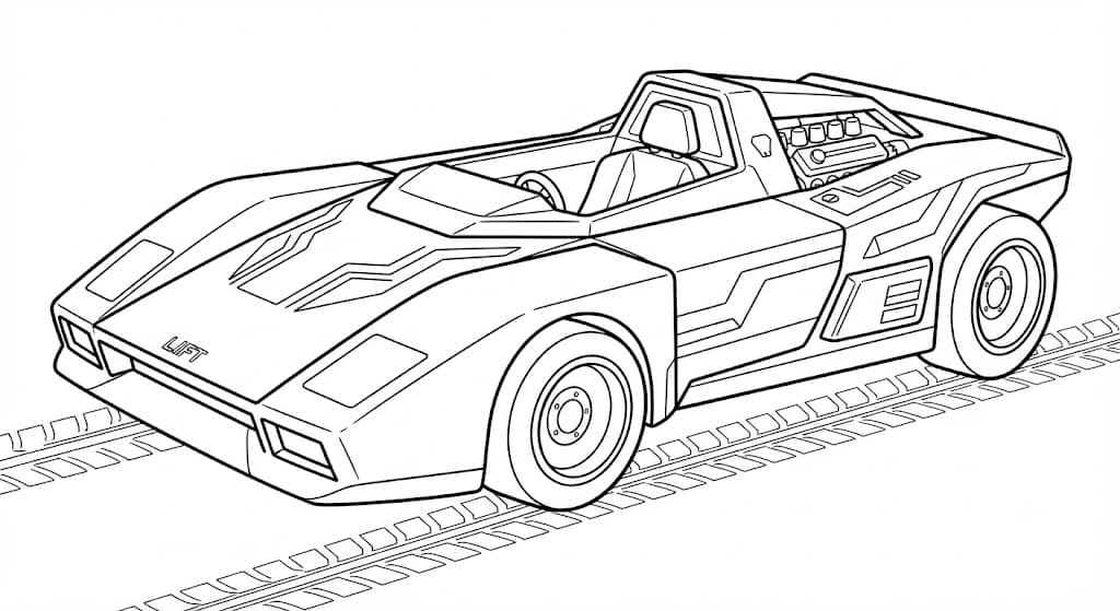 Rocket League gratis afdrukbaar simpel
