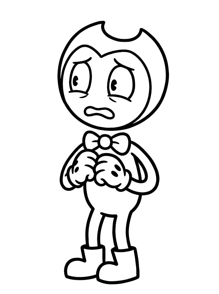 Tekenen Bendy afdrukbaar eenvoudig