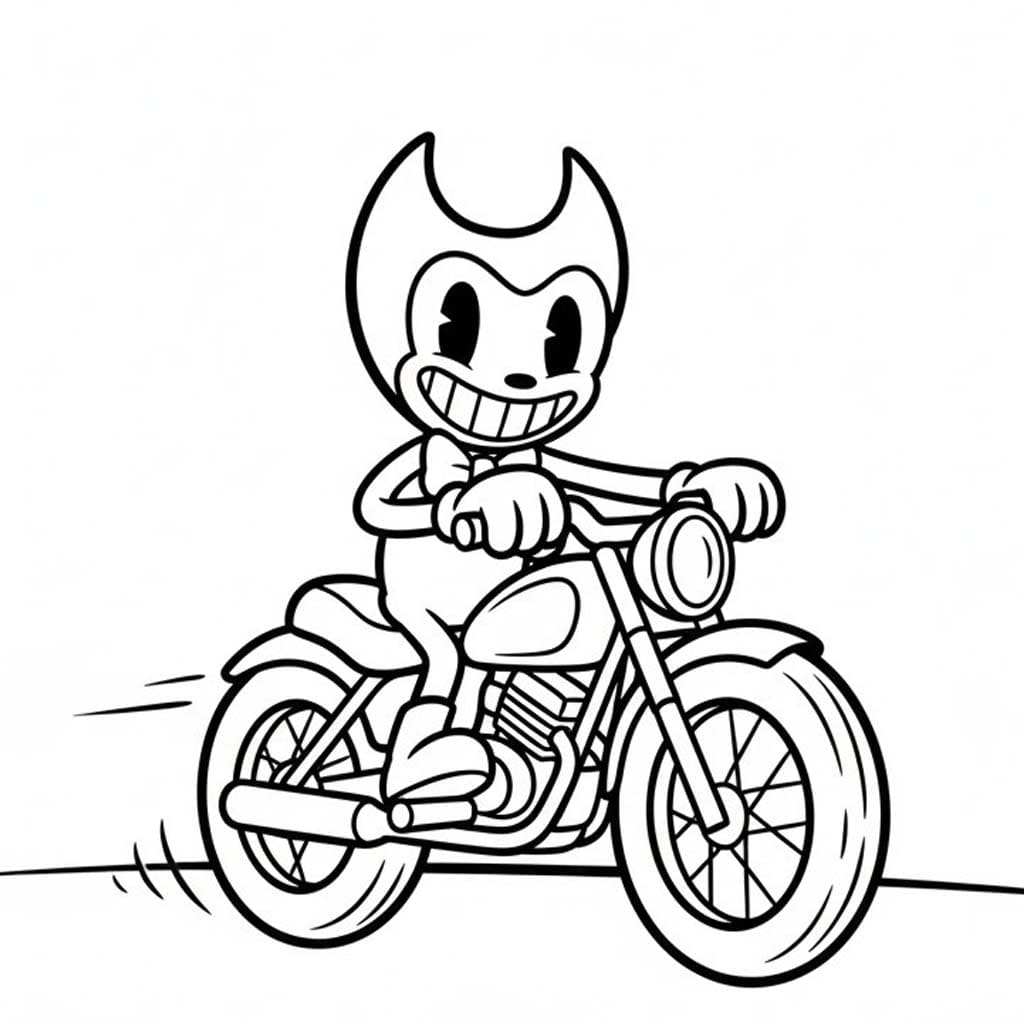 Tekenen Bendy simpel