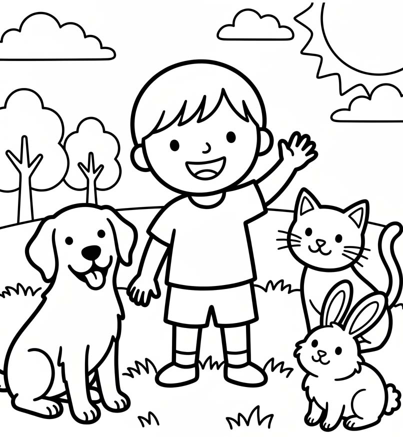 Tekenen Dierendag