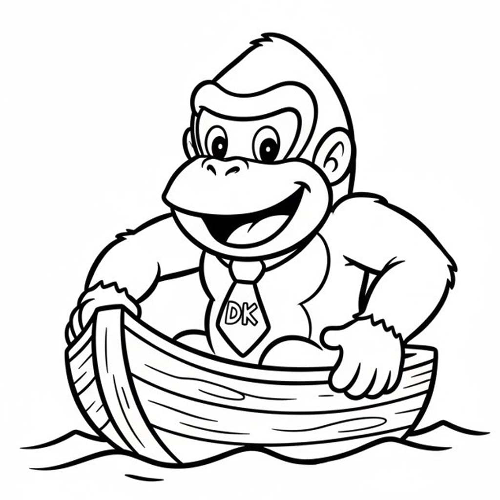 Tekenen Donkey Kong basis