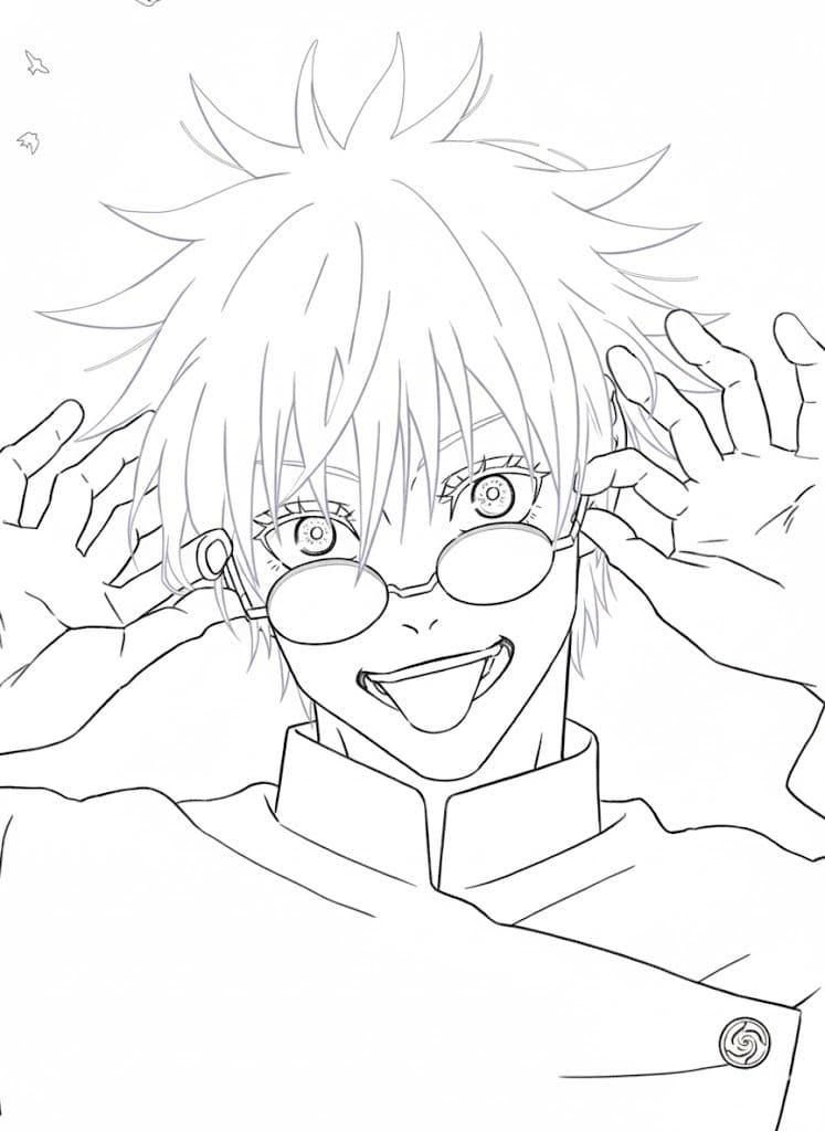 Tekenen Jujutsu Kaisen basis