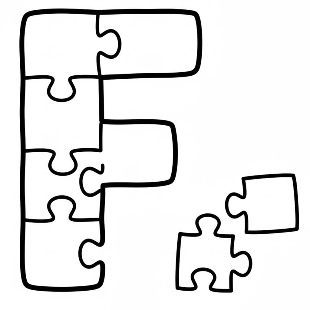 Tekenen Letter F gratis basis