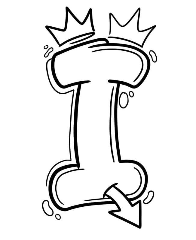 Tekenen Letter I basis