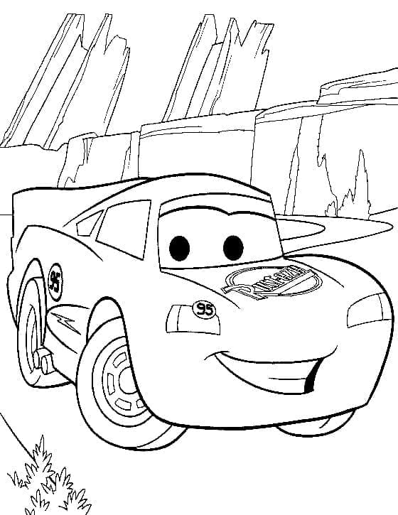 Tekenen Lightning Mcqueen