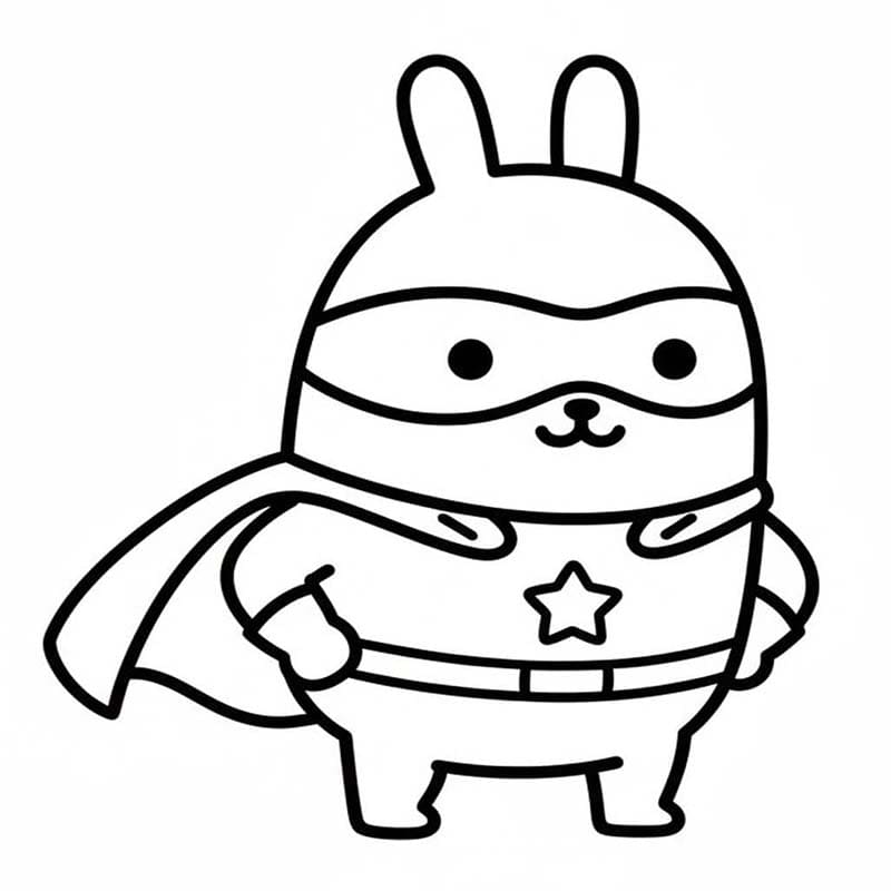 Tekenen Molang simpel