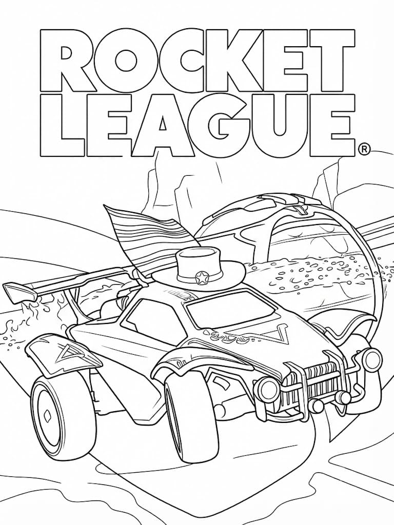 Tekenen Rocket League basis