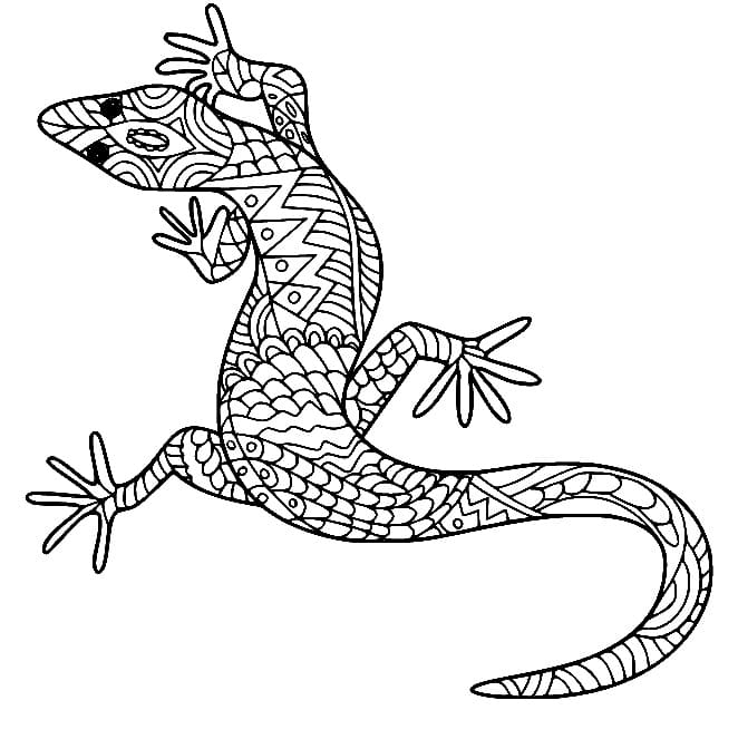 Tekenen Zentangle afdrukbaar voor kinderen