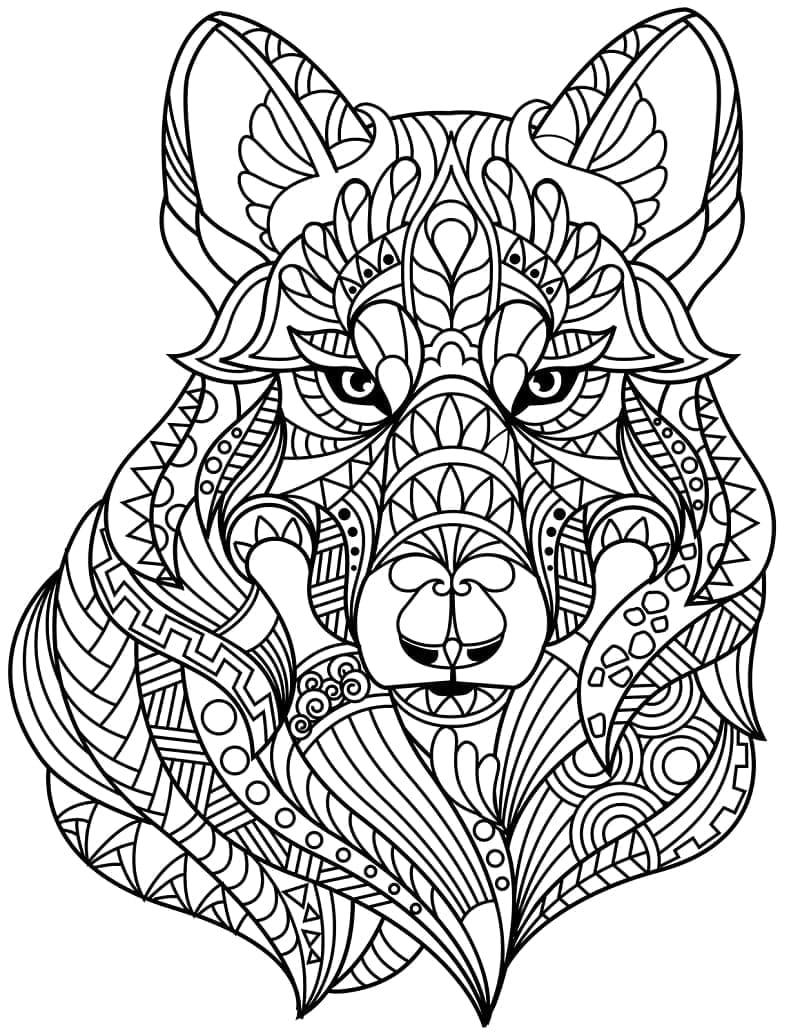 Tekenen Zentangle gratis afdrukbaar
