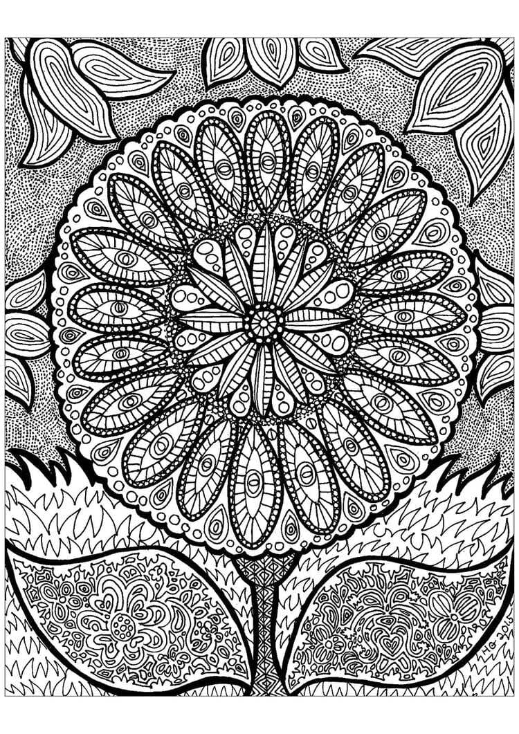 Tekenen Zentangle gratis simpel