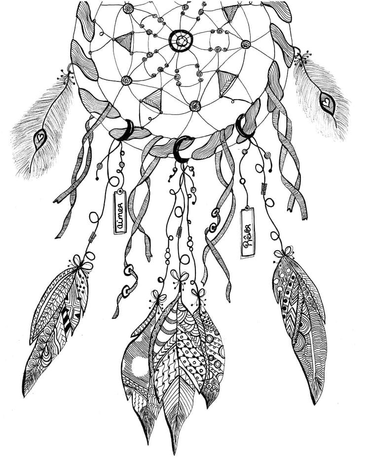 Tekenen Zentangle gratis voor kinderen