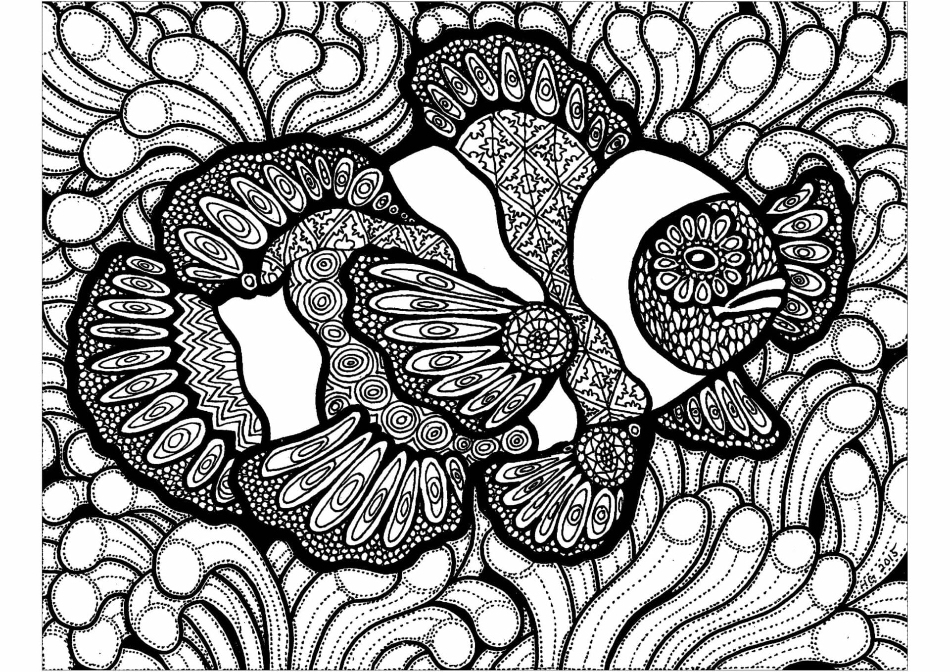 Tekenen Zentangle voor kinderen