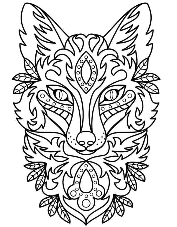 Zentangle afdrukbaar voor kinderen