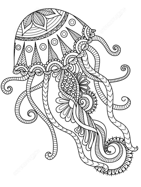 Zentangle gratis afdrukbaar simpel