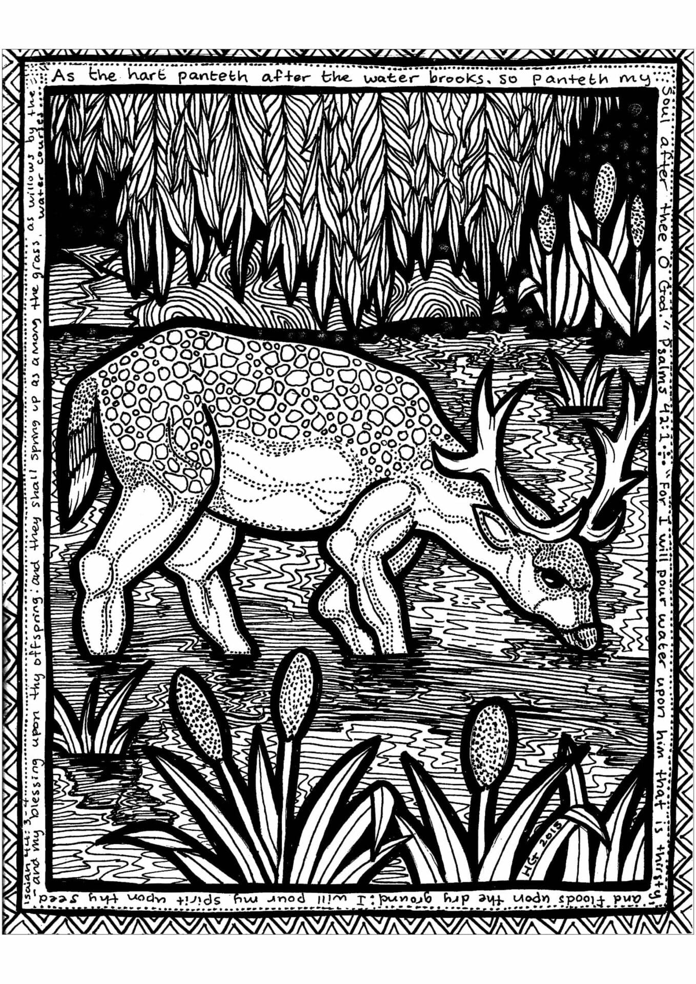 Zentangle gratis eenvoudig