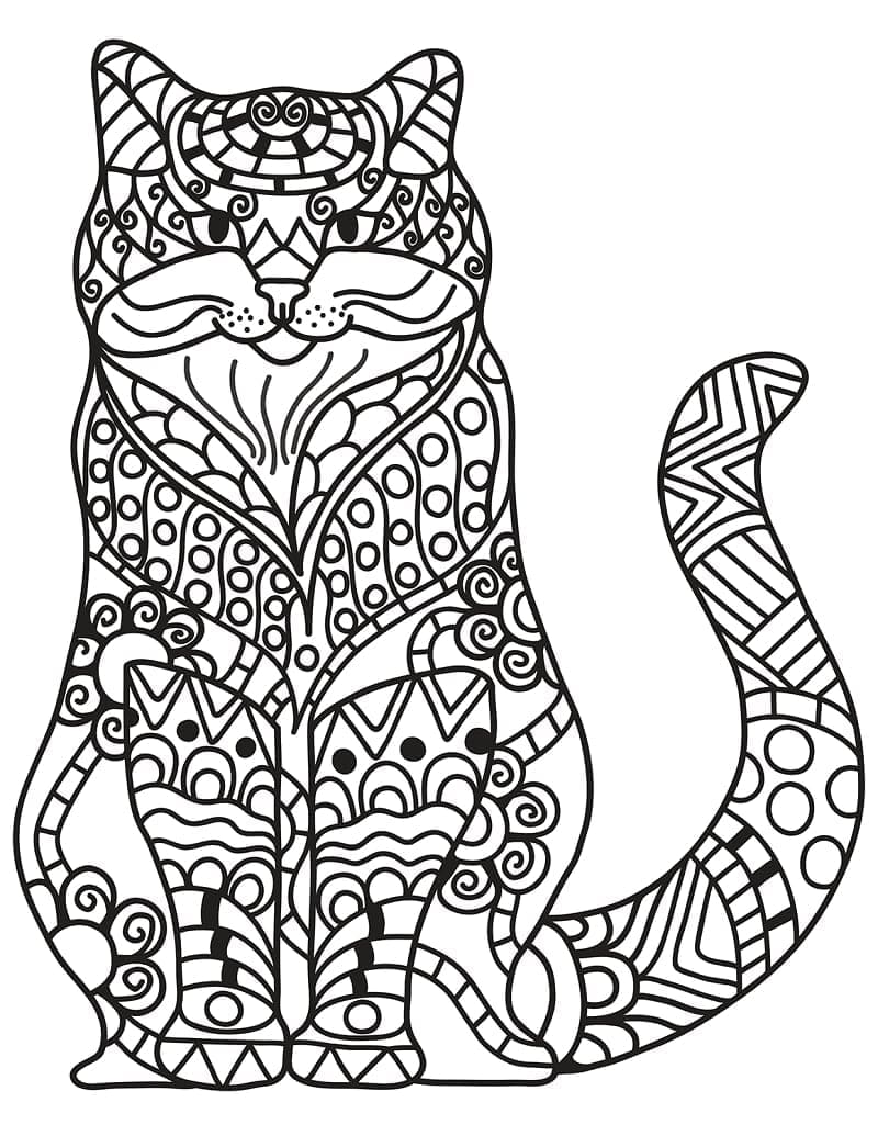 Zentangle gratis voor kinderen