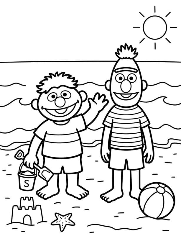 Afbeelding Bert en Ernie gratis