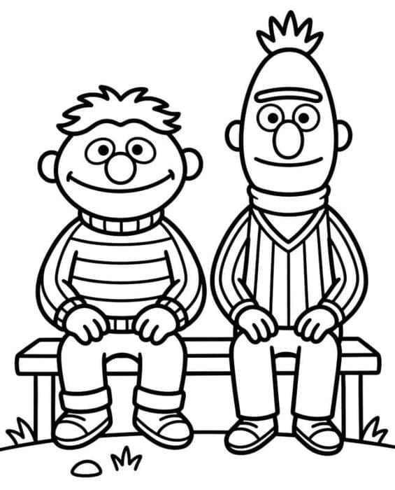 Afbeelding Bert en Ernie