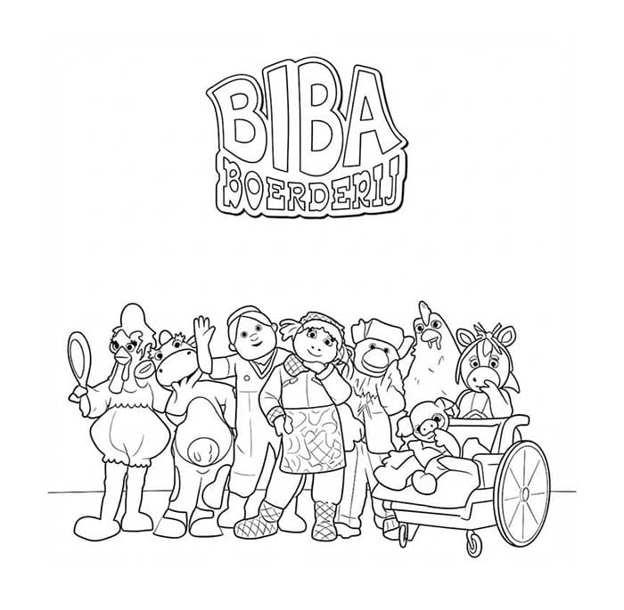 Afbeelding Bibaboerderij afdrukbaar