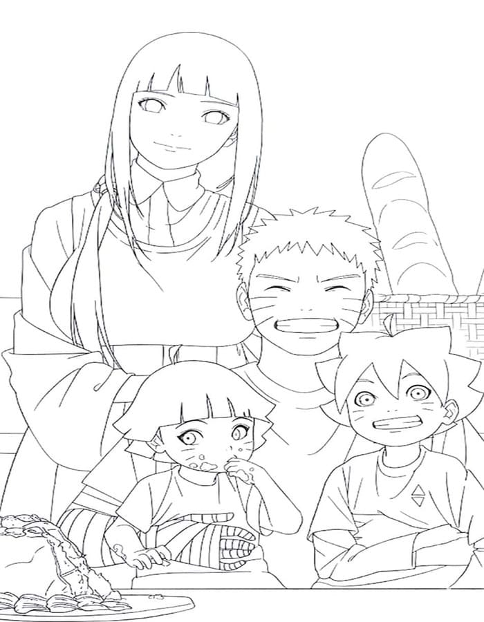 Afbeelding Boruto afdrukbaar