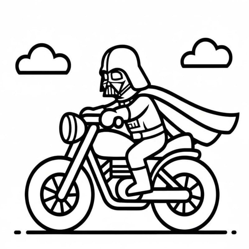 Afbeelding Darth Vader gratis afdrukbaar