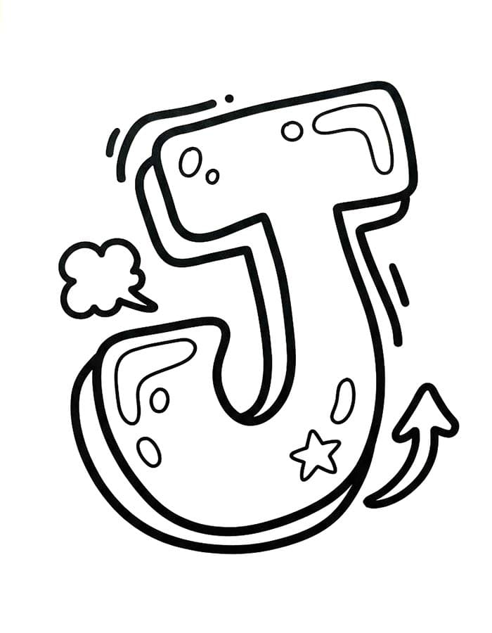 Afbeelding Letter J