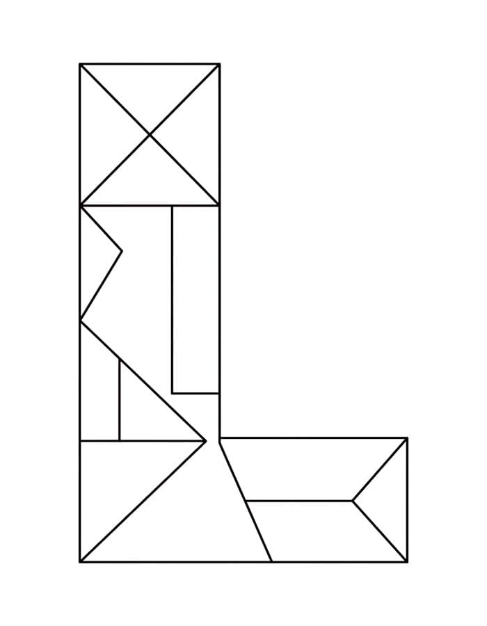 Afbeelding Letter L gratis