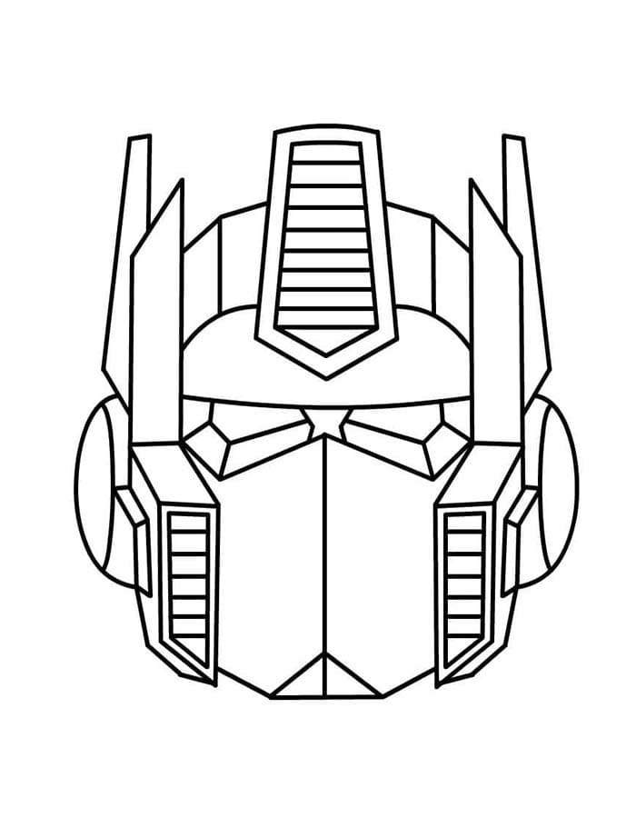 Afbeelding Optimus Prime printbaar