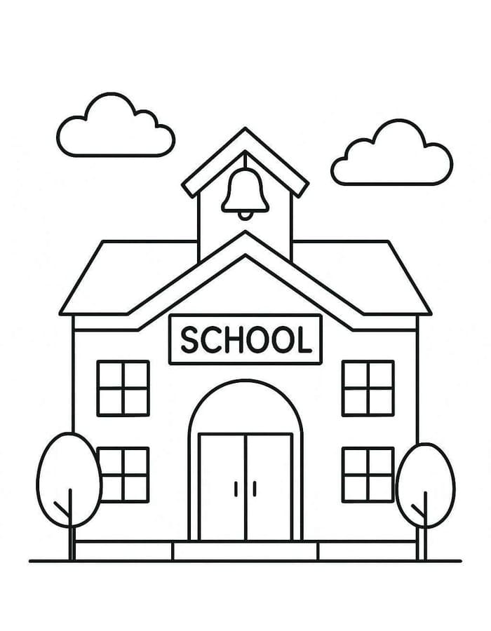 Afbeelding Terug naar school printbaar