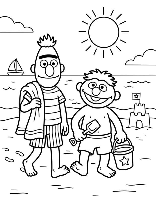 Bert en Ernie gratis basis