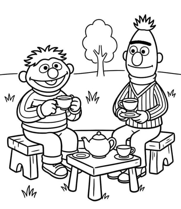 Bert en Ernie gratis