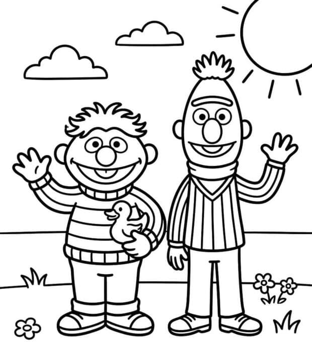 Bert en Ernie voor kinderen
