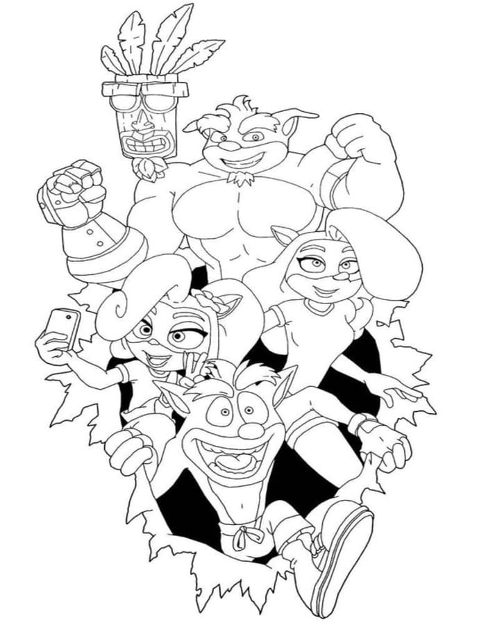 Crash Bandicoot gratis basis