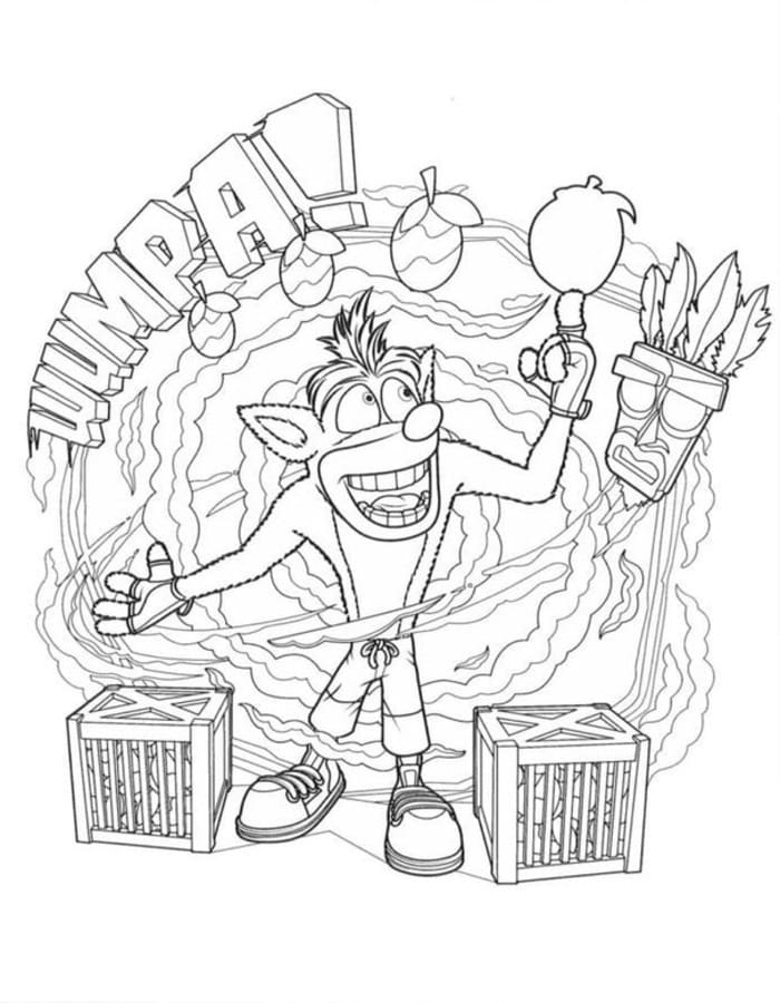 Crash Bandicoot gratis voor kinderen