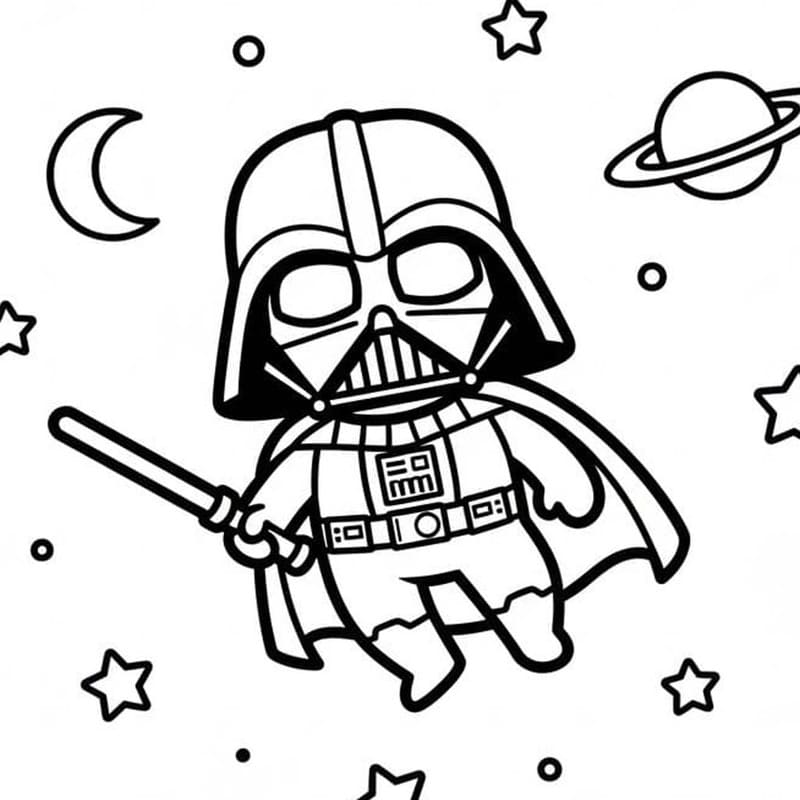 Darth Vader gratis eenvoudig