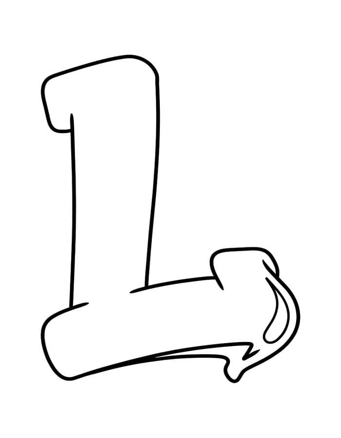 Letter L voor kinderen