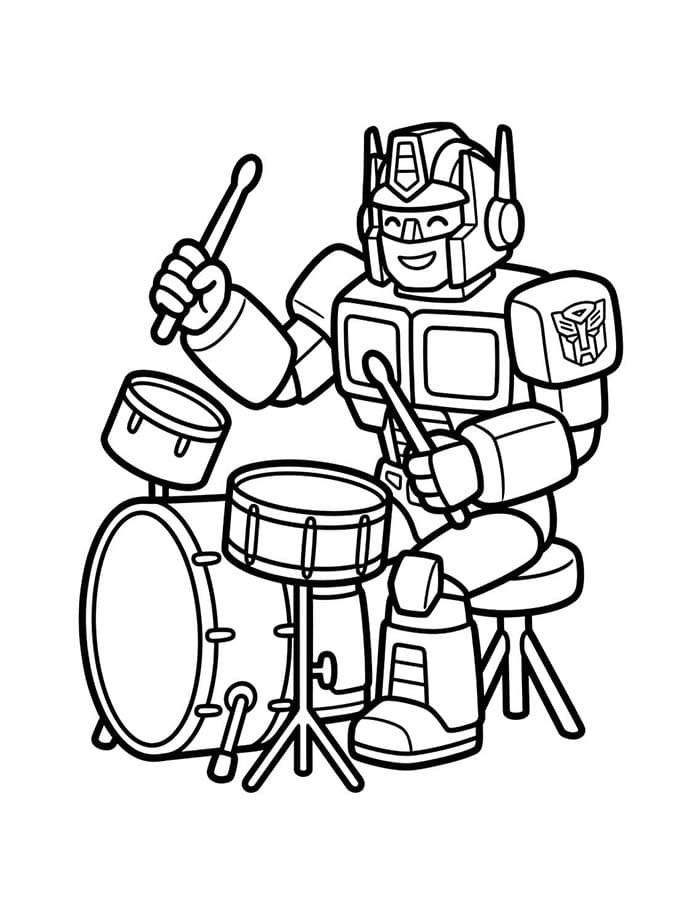 Optimus Prime afdrukbaar