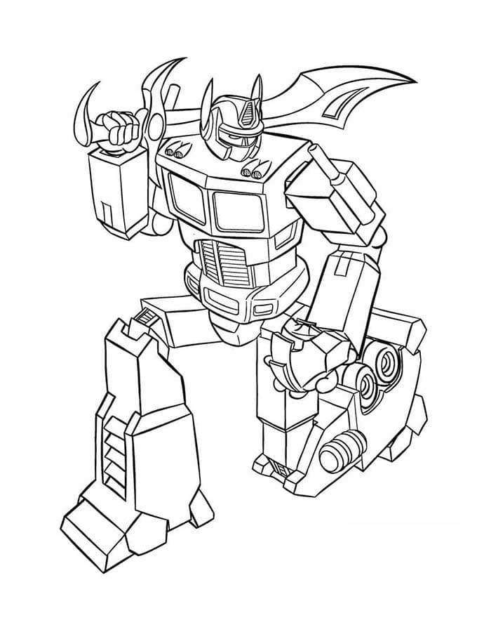 Optimus Prime gratis afdrukbaar